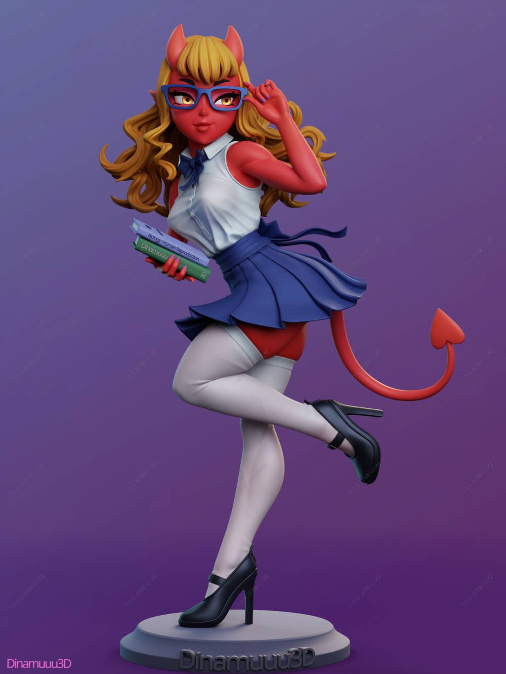 P站图纸印象馆 Dinamuuu 3D 魅魔梅魯 Dinamuuu 3D 魅魔梅魯