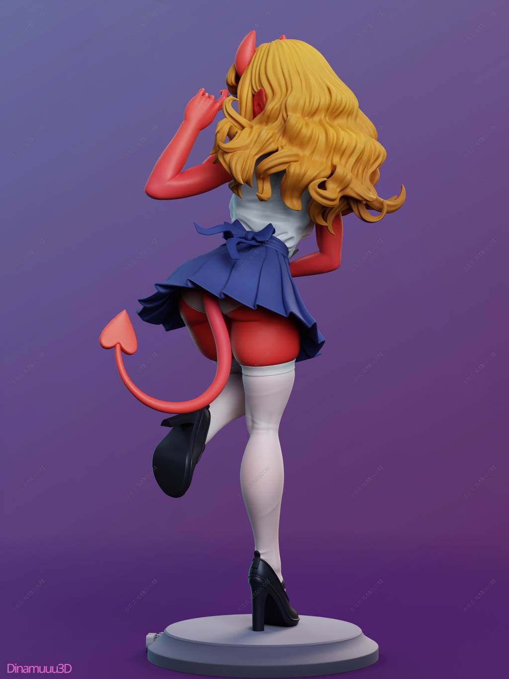 P站图纸印象馆 Dinamuuu 3D 魅魔梅魯 Dinamuuu 3D 魅魔梅魯