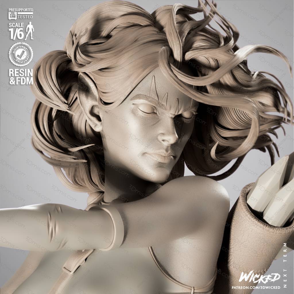 3DWicked 漫威 闪烁