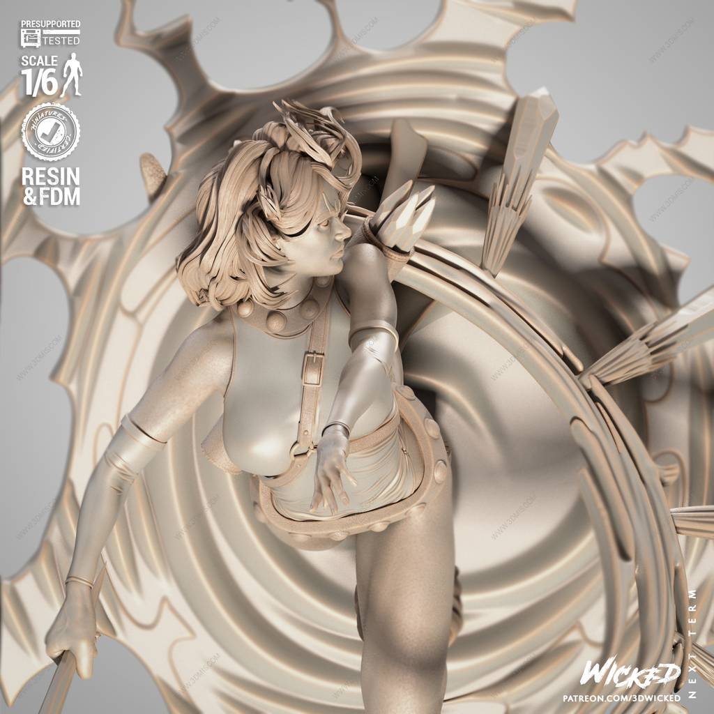 P站图纸印象馆 3DWicked 漫威 闪烁 3DWicked 漫威 闪烁