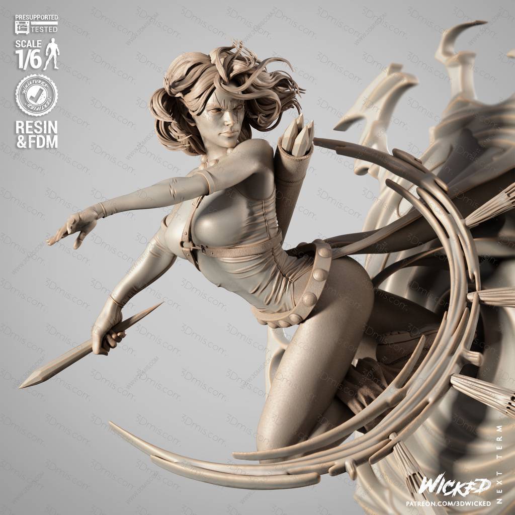 3DWicked 漫威 闪烁