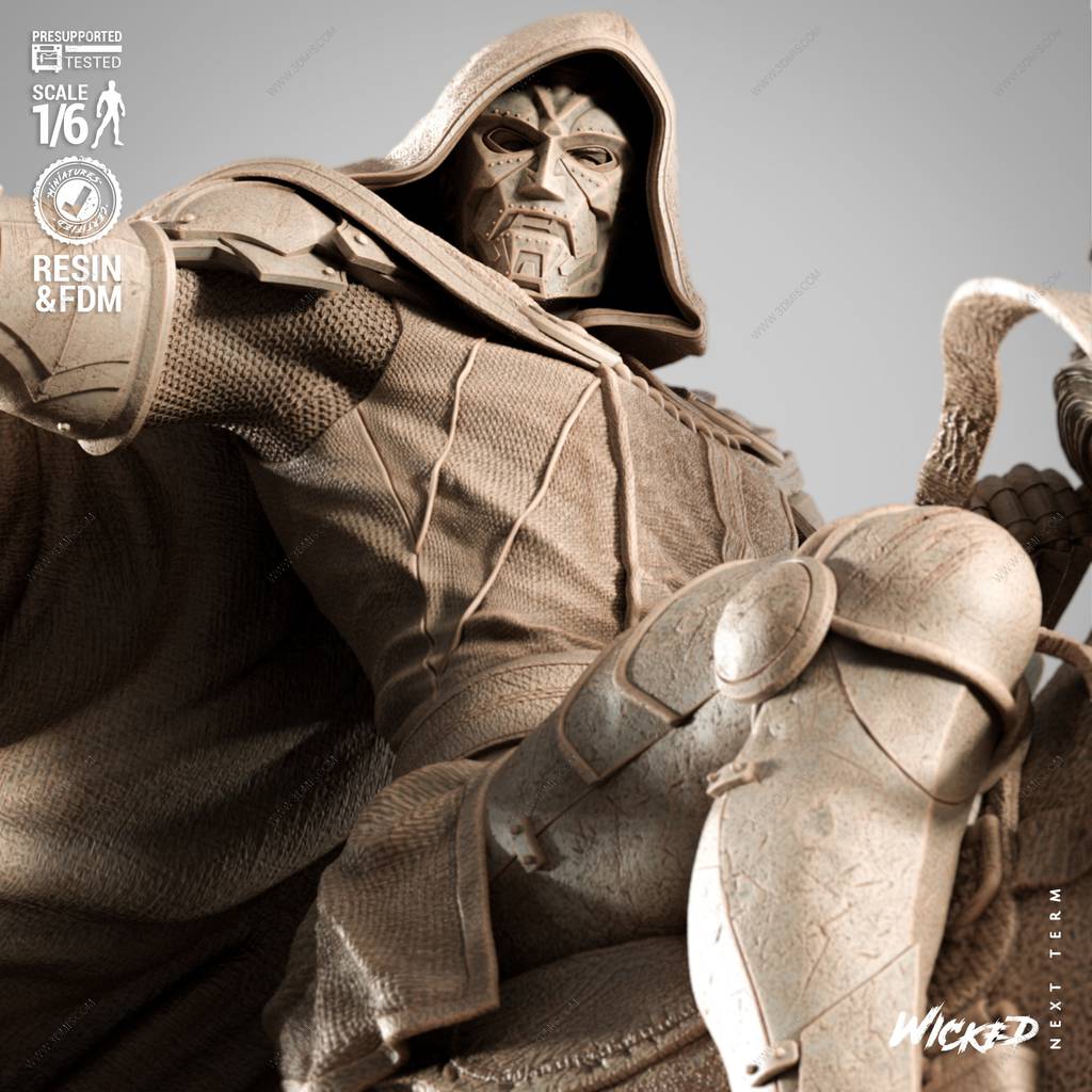 P站图纸印象馆 3DWicked 漫威 毁灭博士 3DWicked 漫威 毁灭博士