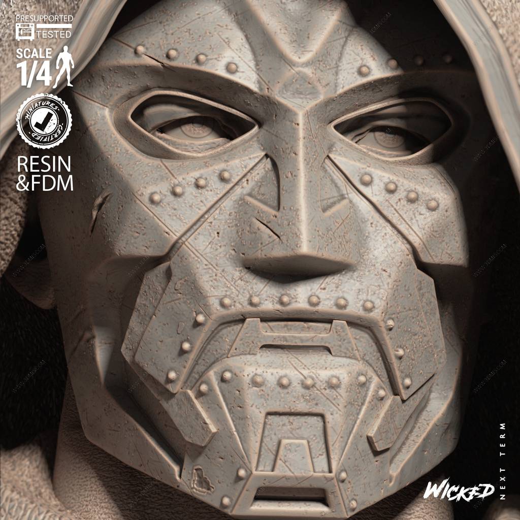 P站图纸印象馆 3DWicked 漫威 毁灭博士 3DWicked 漫威 毁灭博士