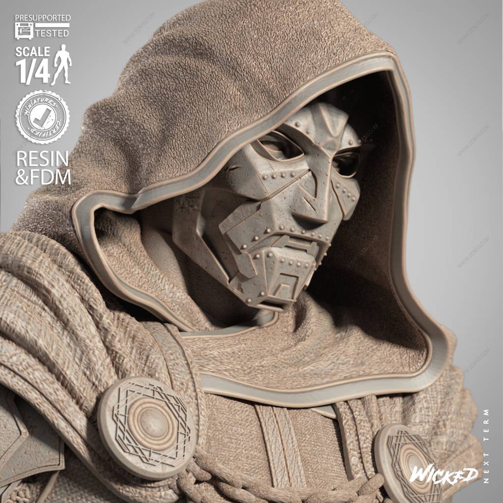 P站图纸印象馆 3DWicked 漫威 毁灭博士 3DWicked 漫威 毁灭博士