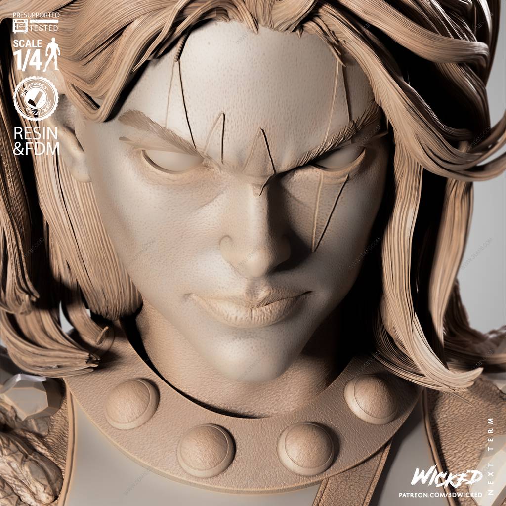 P站图纸印象馆 3DWicked 漫威 闪烁 3DWicked 漫威 闪烁