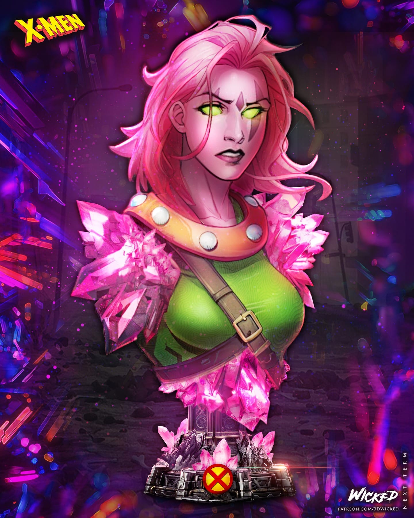 P站图纸印象馆 3DWicked 漫威 闪烁 3DWicked 漫威 闪烁