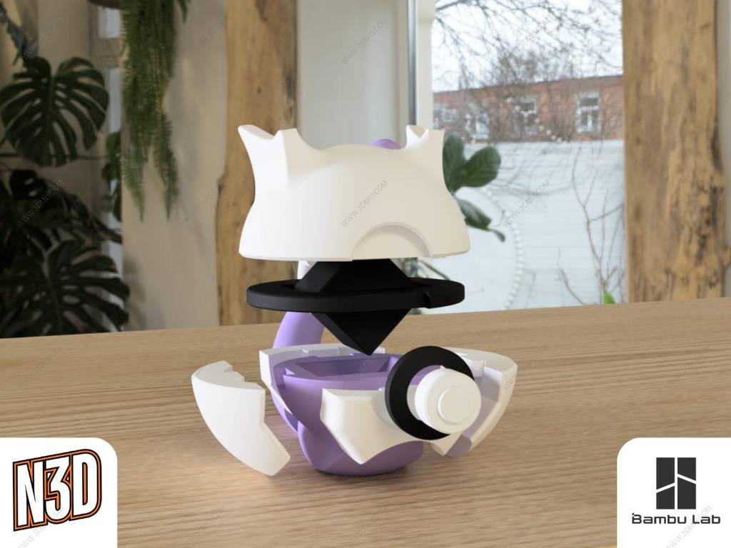 P站图纸印象馆 精灵宝可梦 超梦 精灵宝可梦 超梦