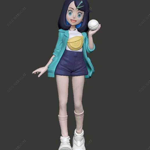 P站图纸印象馆 精灵宝可梦 莉可 精灵宝可梦 莉可