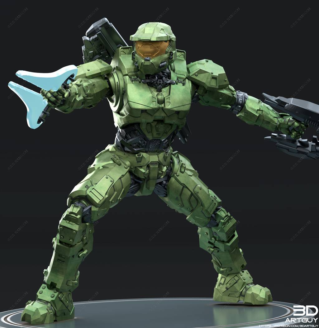 P站图纸印象馆 3DArtGuy 星盟精英战士 3DArtGuy 星盟精英战士