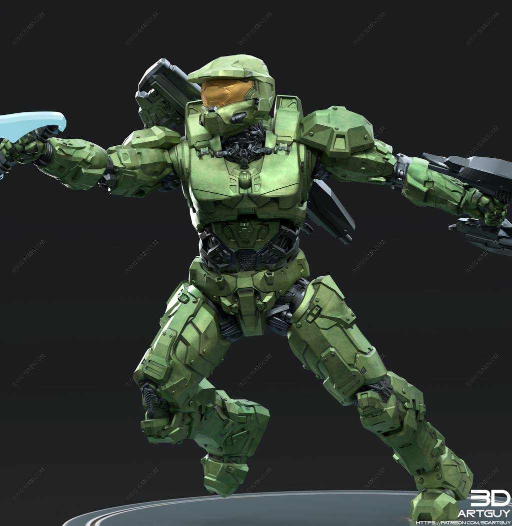 P站图纸印象馆 3DArtGuy 星盟精英战士 3DArtGuy 星盟精英战士