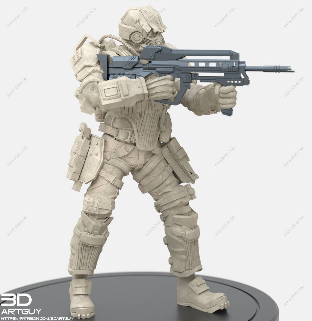 P站图纸印象馆 3DArtGuy 帝国突击兵 3DArtGuy 帝国突击兵