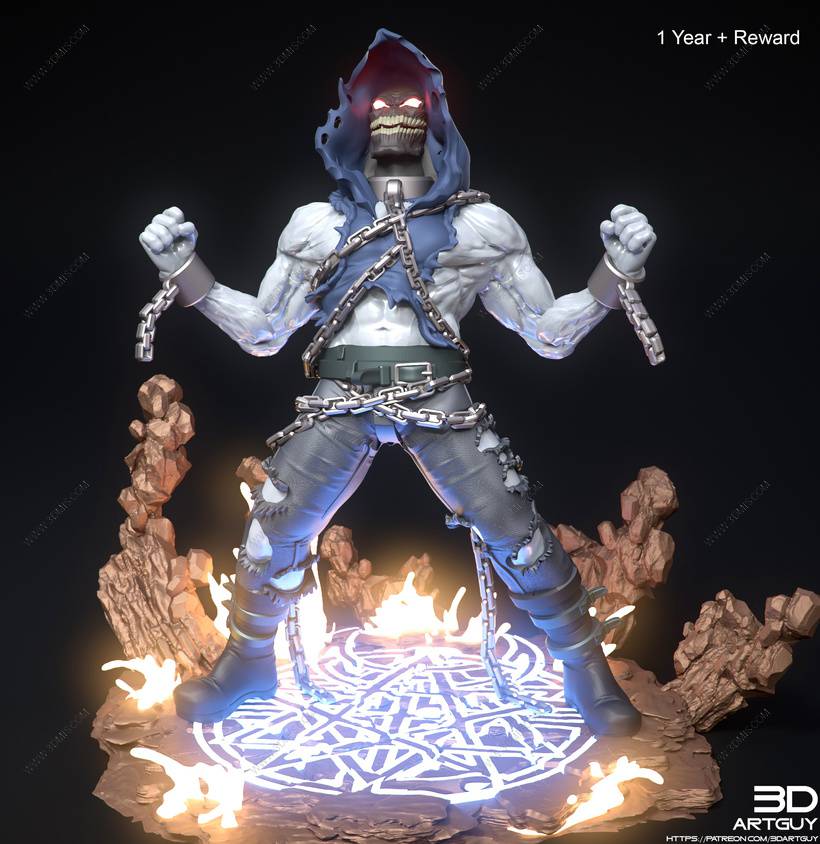 P站图纸印象馆 3DArtGuy 骚动乐队吉祥物 3DArtGuy 骚动乐队吉祥物