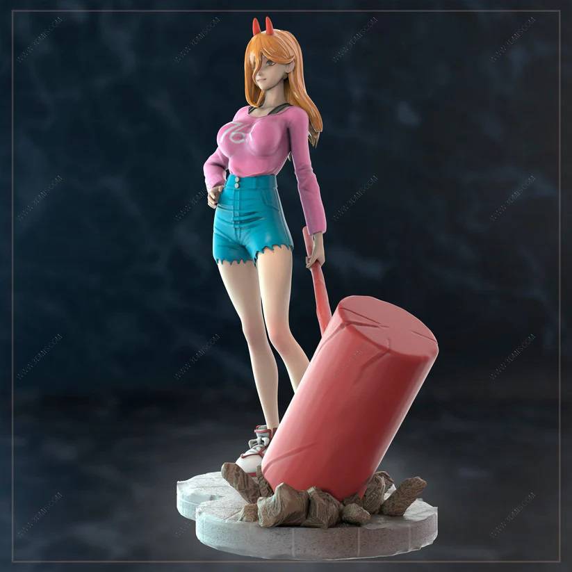 P站图纸印象馆 链锯人 帕瓦 链锯人 帕瓦