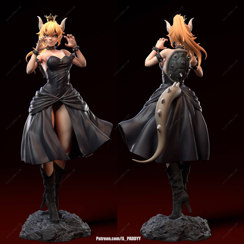 P站图纸印象馆 Il_Paddyy 超级马里奥 库巴公主 Il_Paddyy 超级马里奥 库巴公主