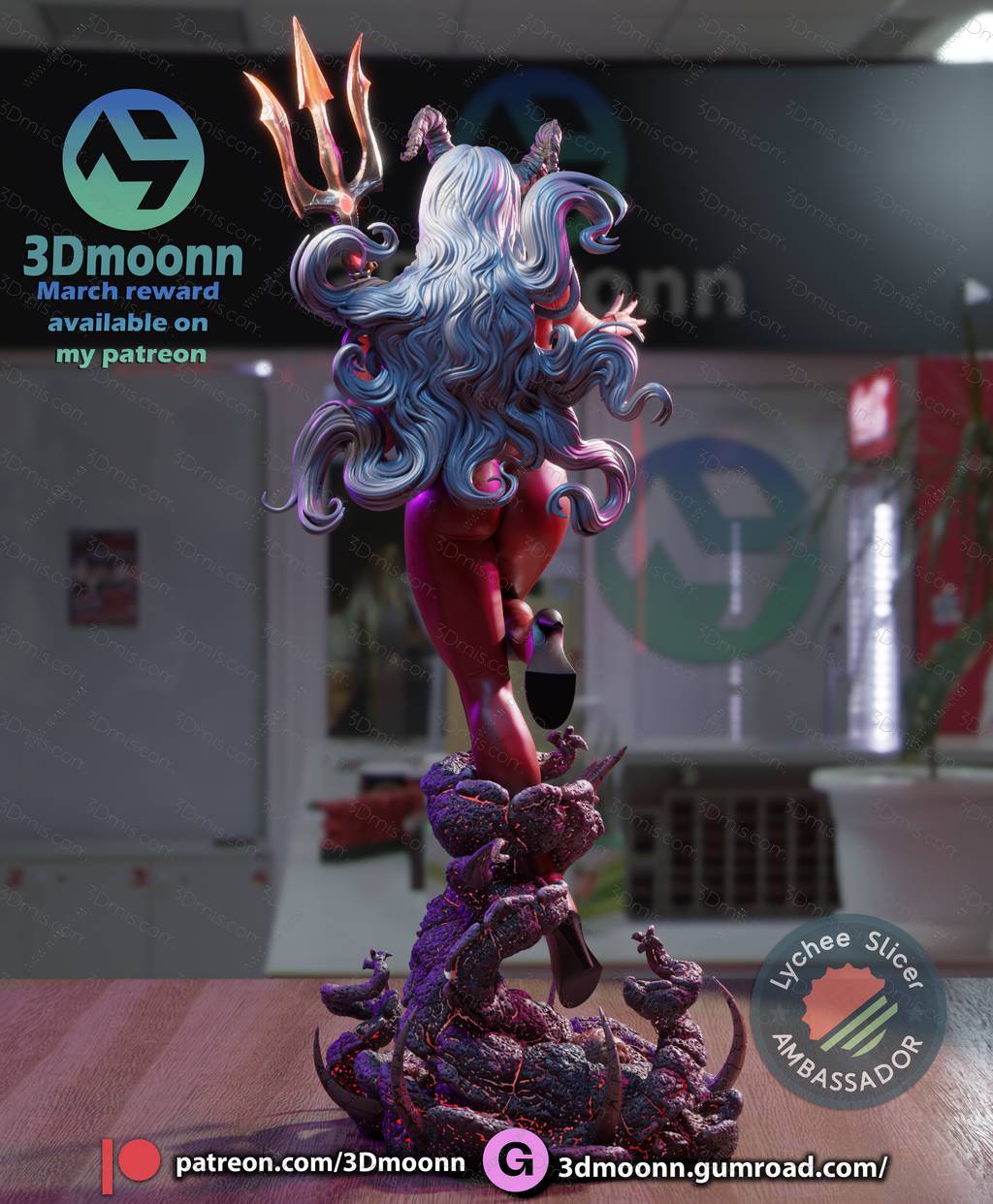 3Dmoonn 漫威 萨塔娜