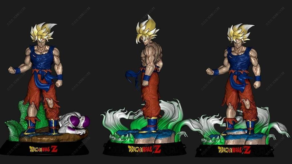 P站图纸印象馆 龙珠 超级赛亚人悟空 龙珠 超级赛亚人悟空