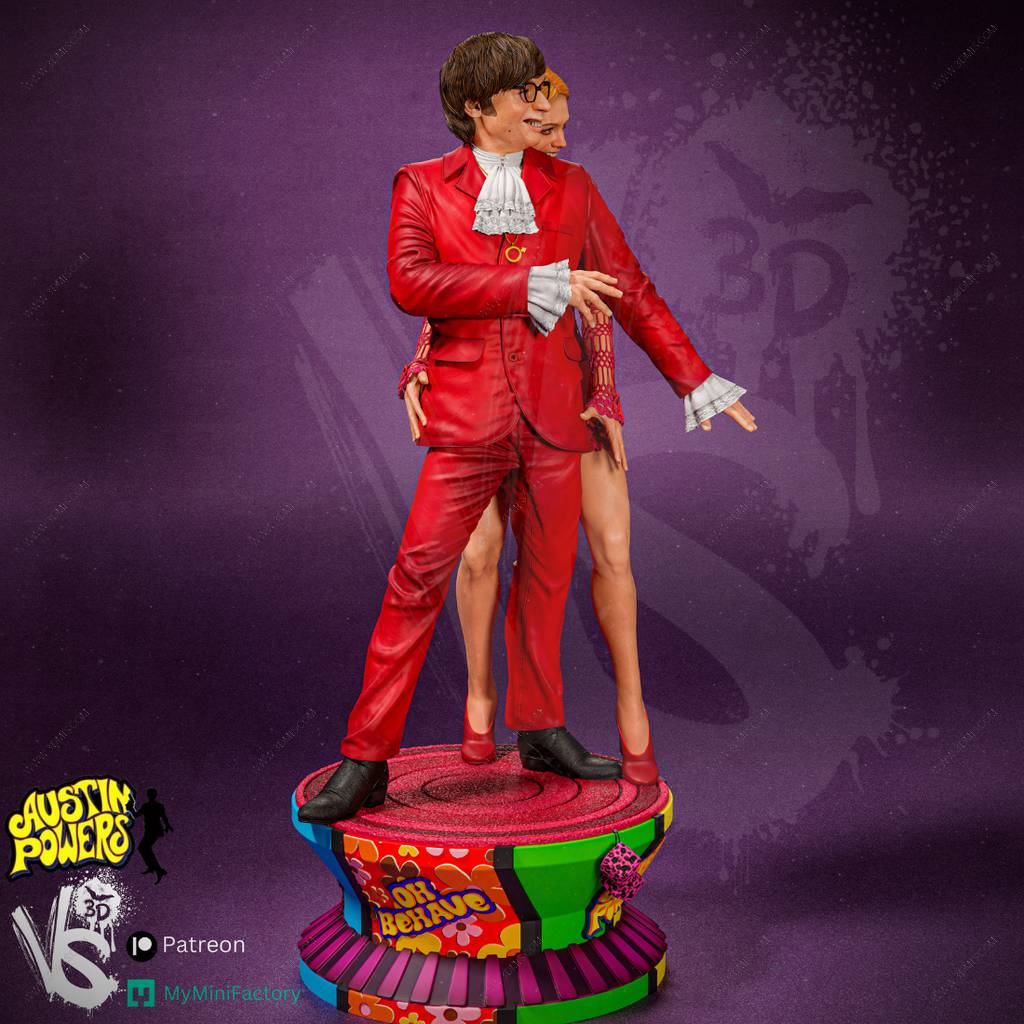 P站图纸印象馆 VS3D 王牌大贱谍 奥斯丁·鲍尔斯和费利西蒂·沙格威尔 VS3D 王牌大贱谍 奥斯丁·鲍尔斯和费利西蒂·沙格威尔