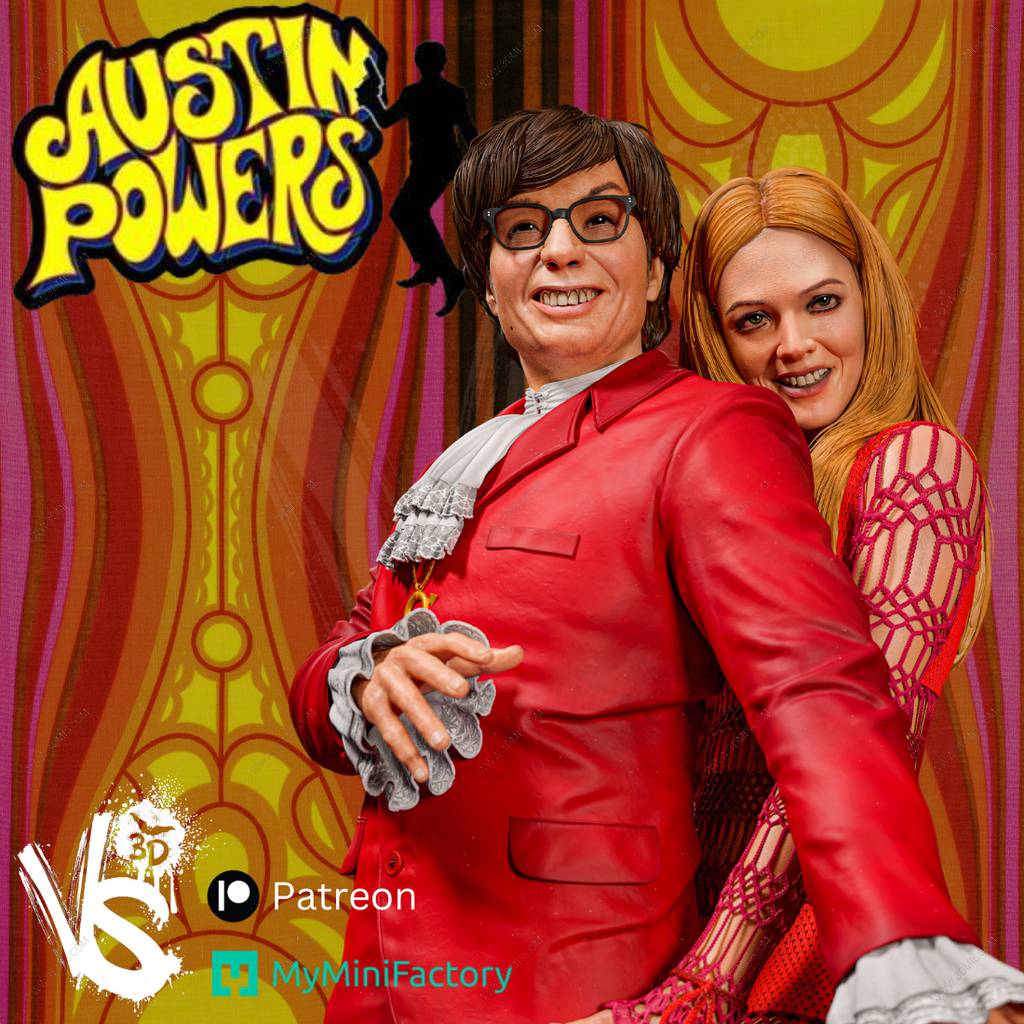 P站图纸印象馆 VS3D 王牌大贱谍 奥斯丁·鲍尔斯和费利西蒂·沙格威尔 VS3D 王牌大贱谍 奥斯丁·鲍尔斯和费利西蒂·沙格威尔