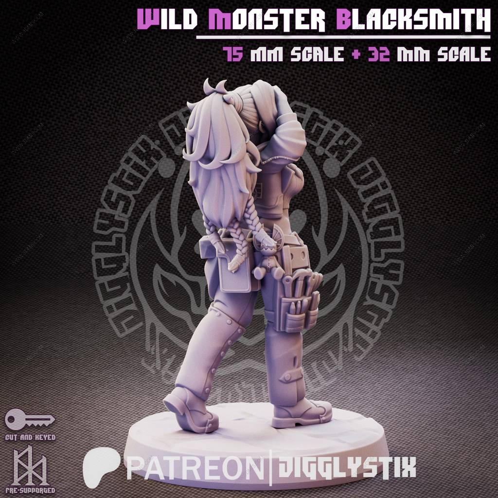 P站图纸印象馆 Jigglystix 恶魔铁匠 Jigglystix 恶魔铁匠