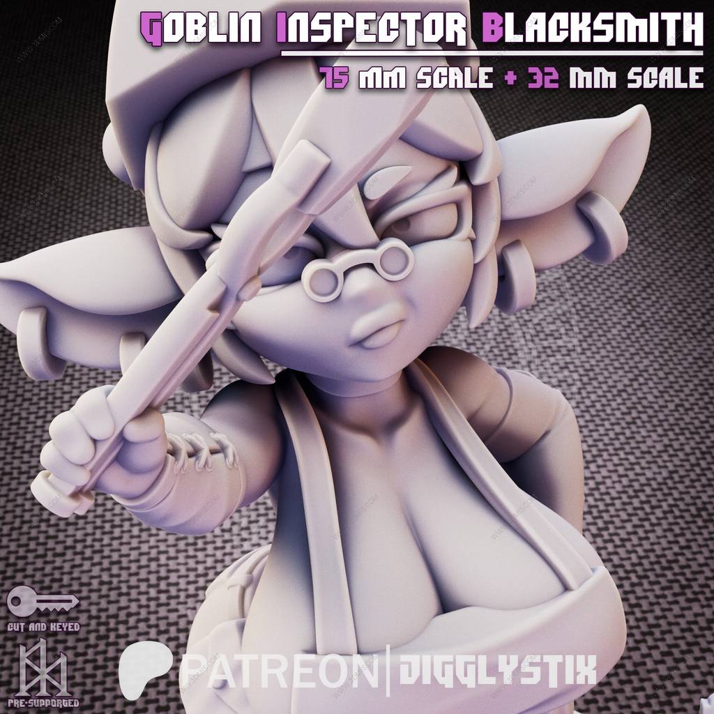 P站图纸印象馆 Jigglystix 地精铁匠 Jigglystix 地精铁匠