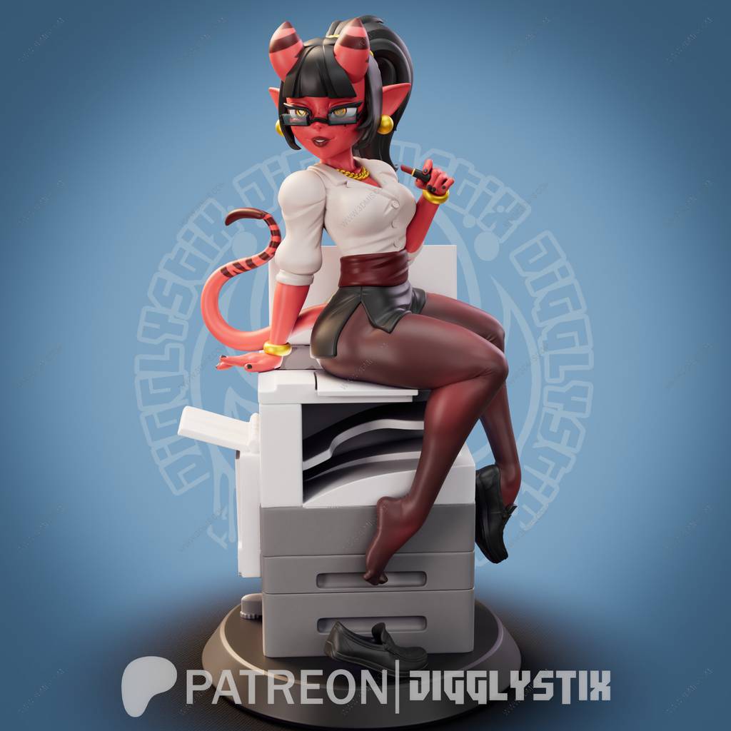 P站图纸印象馆 Jigglystix 办公室助理梅鲁 Jigglystix 办公室助理梅鲁