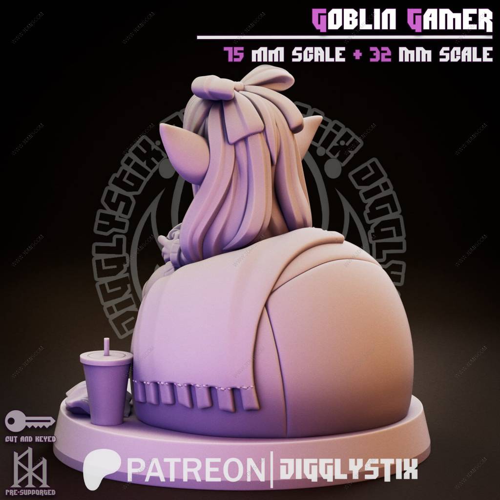 P站图纸印象馆 Jigglystix 游戏女孩 Jigglystix 游戏女孩