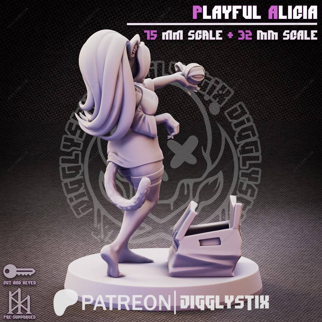 P站图纸印象馆 Jigglystix 艾丽西亚 Jigglystix 艾丽西亚