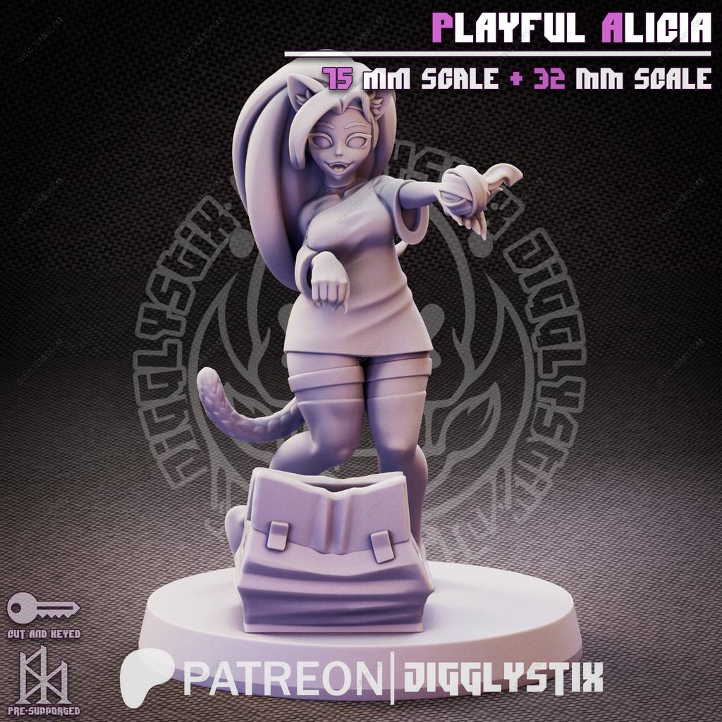 P站图纸印象馆 Jigglystix 艾丽西亚 Jigglystix 艾丽西亚