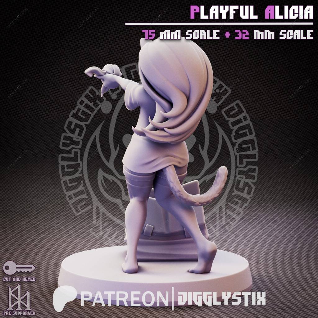 P站图纸印象馆 Jigglystix 艾丽西亚 Jigglystix 艾丽西亚