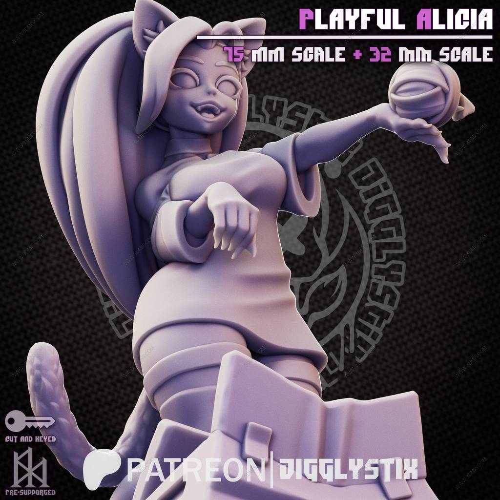 P站图纸印象馆 Jigglystix 艾丽西亚 Jigglystix 艾丽西亚