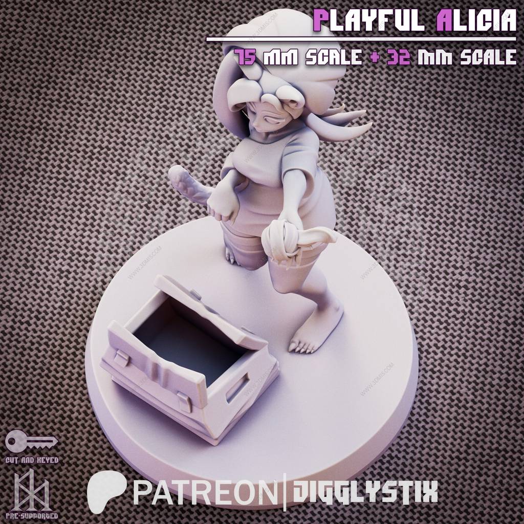 P站图纸印象馆 Jigglystix 艾丽西亚 Jigglystix 艾丽西亚