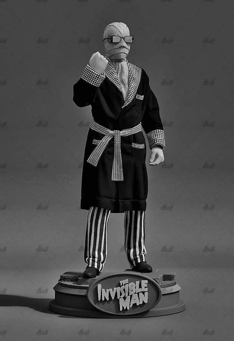 P站图纸印象馆 无形人 无形人