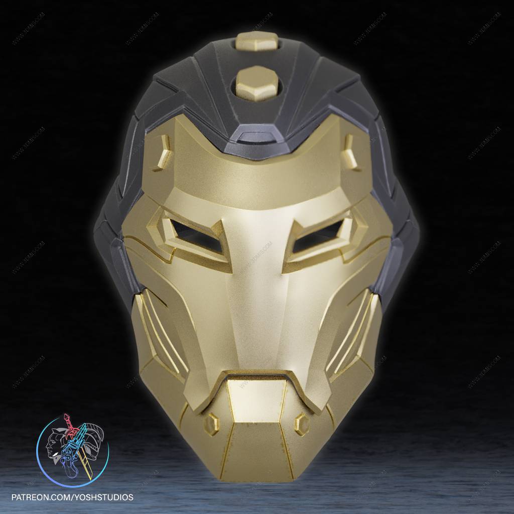 P站图纸印象馆 Yosh 漫威 钢铁侠面具 Yosh 漫威 钢铁侠面具