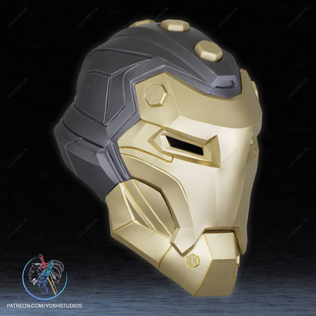 P站图纸印象馆 Yosh 漫威 钢铁侠面具 Yosh 漫威 钢铁侠面具