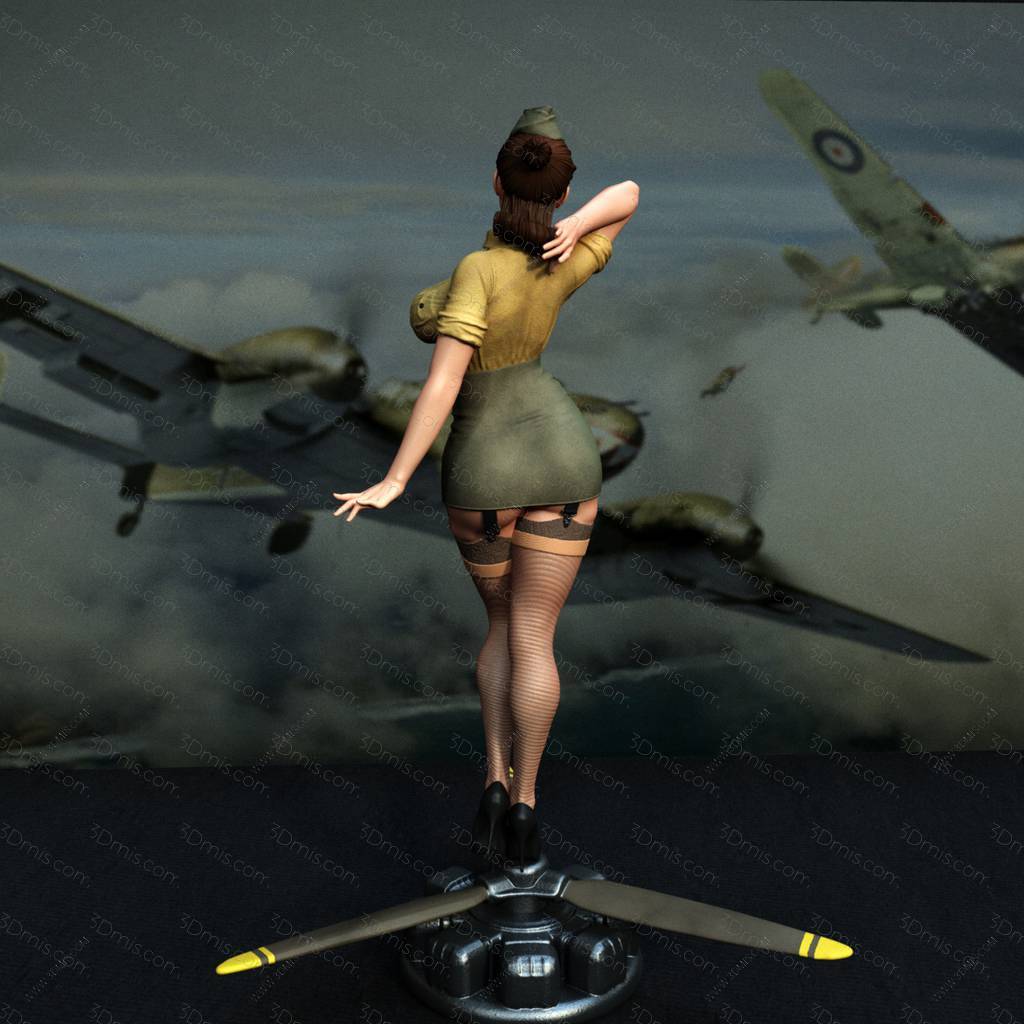 EXCLUSIVE 二战海报女兵