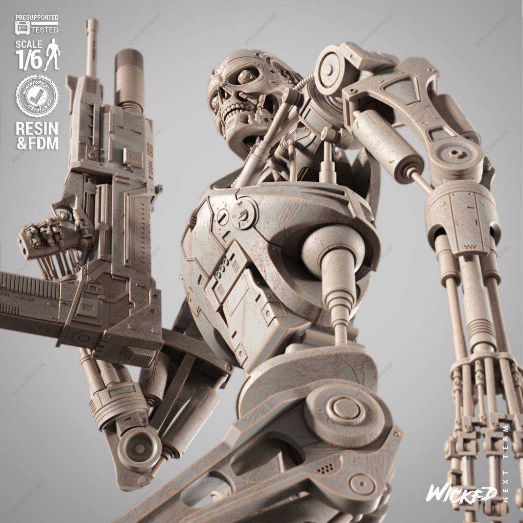 P站图纸印象馆 3DWicked 终结者 3DWicked 终结者