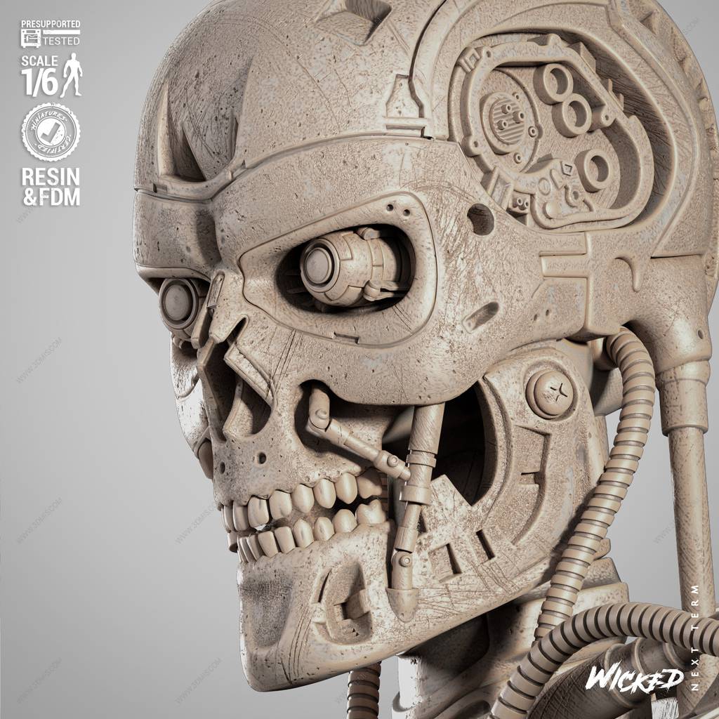 P站图纸印象馆 3DWicked 终结者 3DWicked 终结者