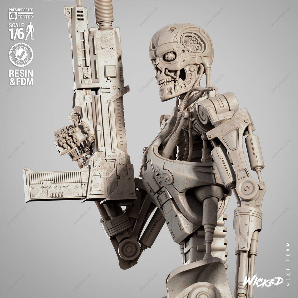 P站图纸印象馆 3DWicked 终结者 3DWicked 终结者