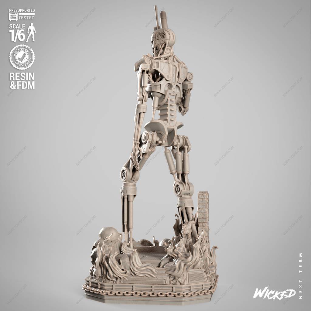 P站图纸印象馆 3DWicked 终结者 3DWicked 终结者