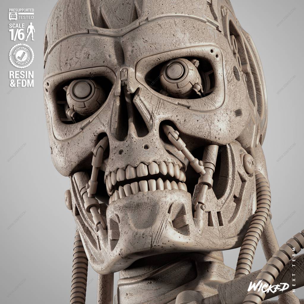 P站图纸印象馆 3DWicked 终结者 3DWicked 终结者