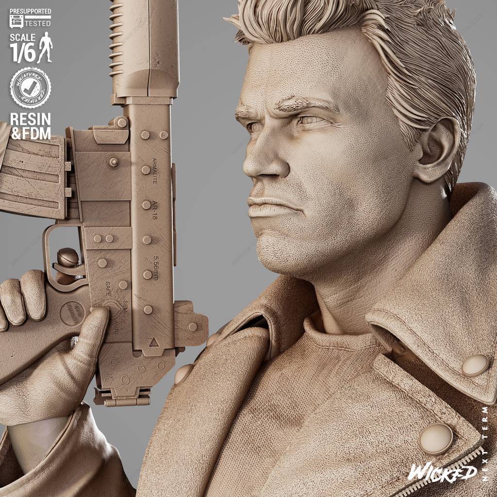 P站图纸印象馆 3DWicked 终结者 3DWicked 终结者