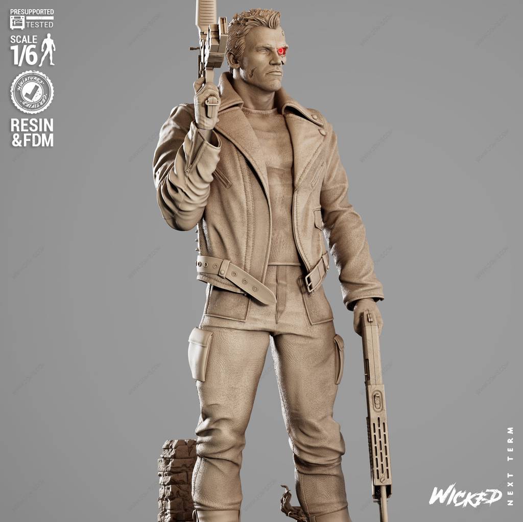 P站图纸印象馆 3DWicked 终结者 3DWicked 终结者