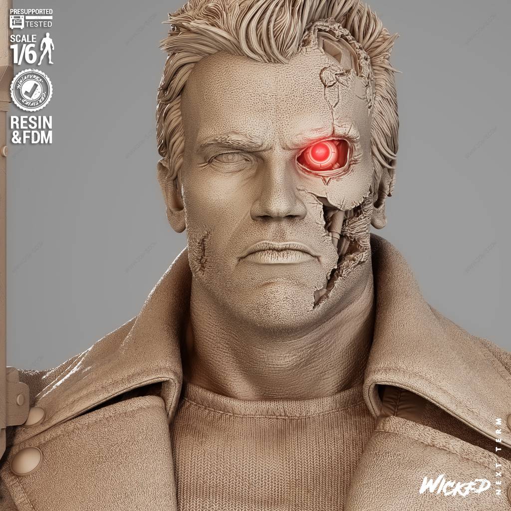 P站图纸印象馆 3DWicked 终结者 3DWicked 终结者