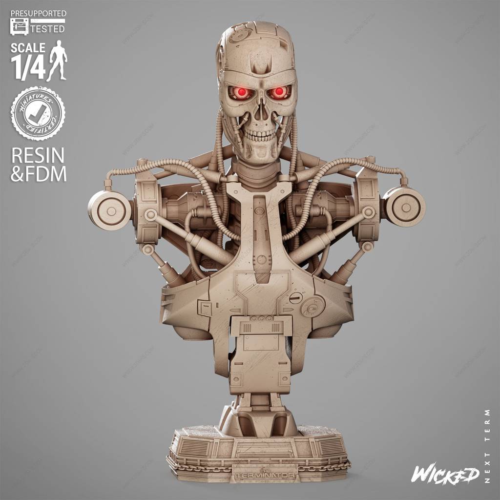 P站图纸印象馆 3DWicked 终结者 3DWicked 终结者