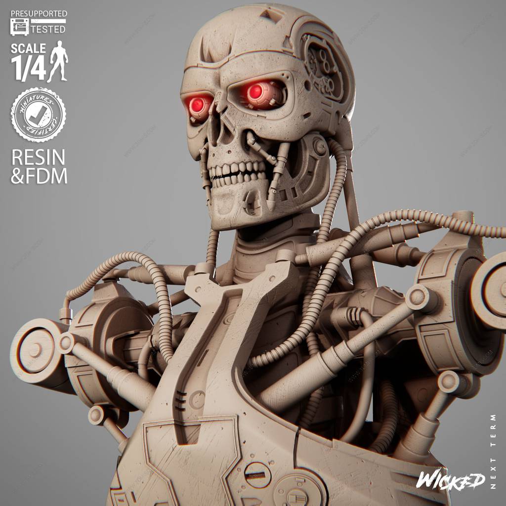 P站图纸印象馆 3DWicked 终结者 3DWicked 终结者