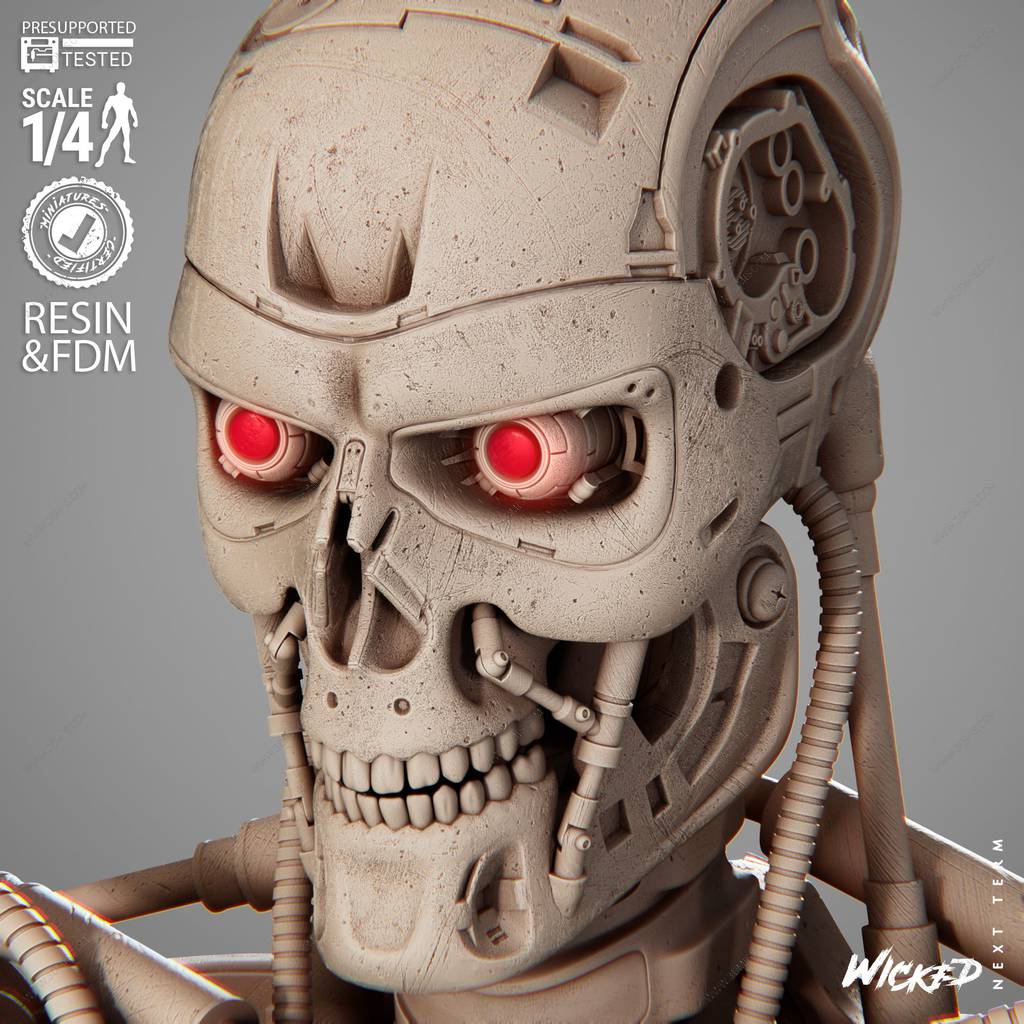 P站图纸印象馆 3DWicked 终结者 3DWicked 终结者