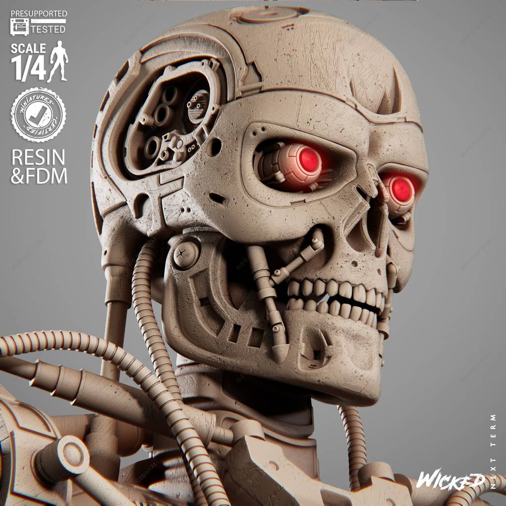 P站图纸印象馆 3DWicked 终结者 3DWicked 终结者