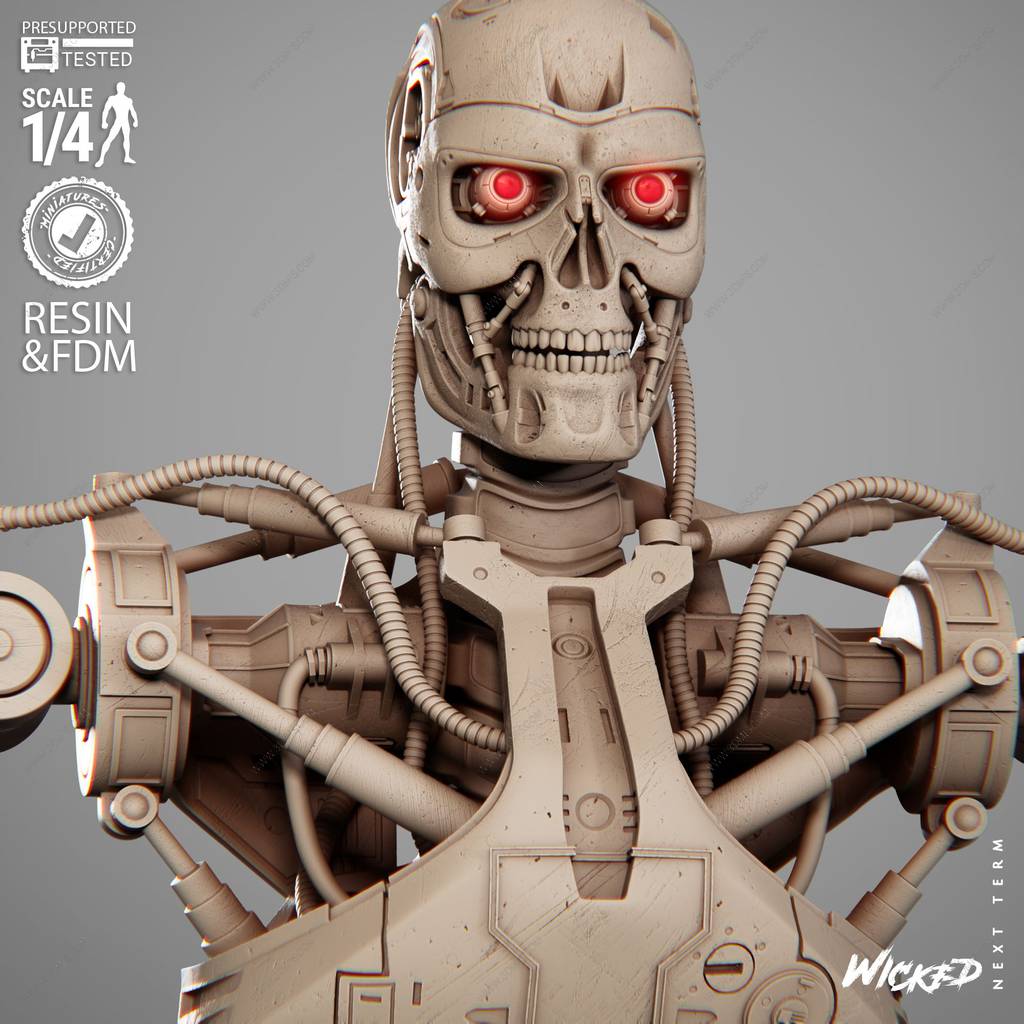 P站图纸印象馆 3DWicked 终结者 3DWicked 终结者