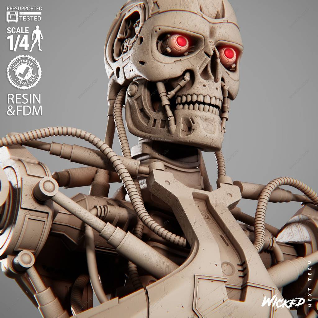 P站图纸印象馆 3DWicked 终结者 3DWicked 终结者