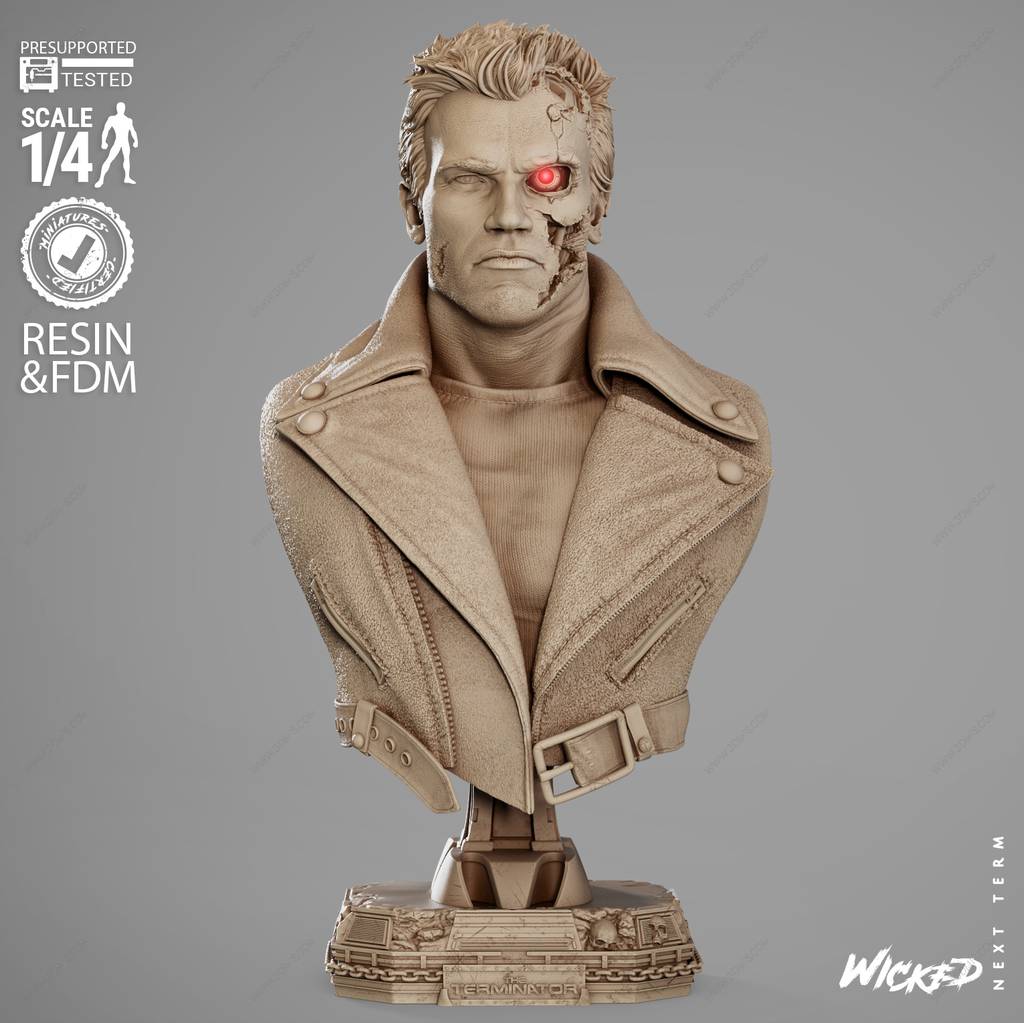 P站图纸印象馆 3DWicked 终结者 3DWicked 终结者